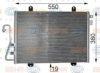 HELLA 8FC 351 037-541 Condenser, air conditioning